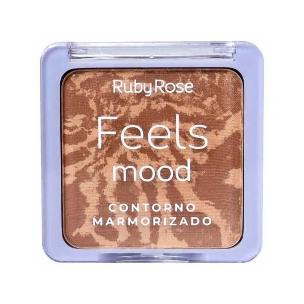 Paleta de contorno marmolado tono medio (Ruby Rose)