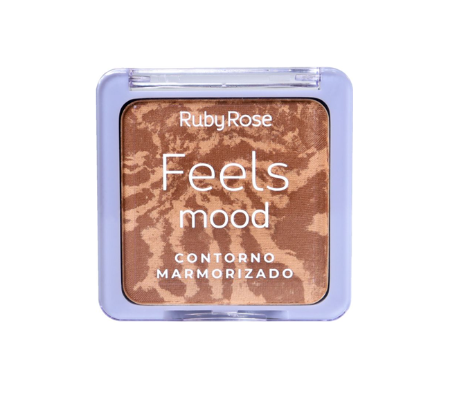 Paleta de contorno marmolado tono medio (Ruby Rose)