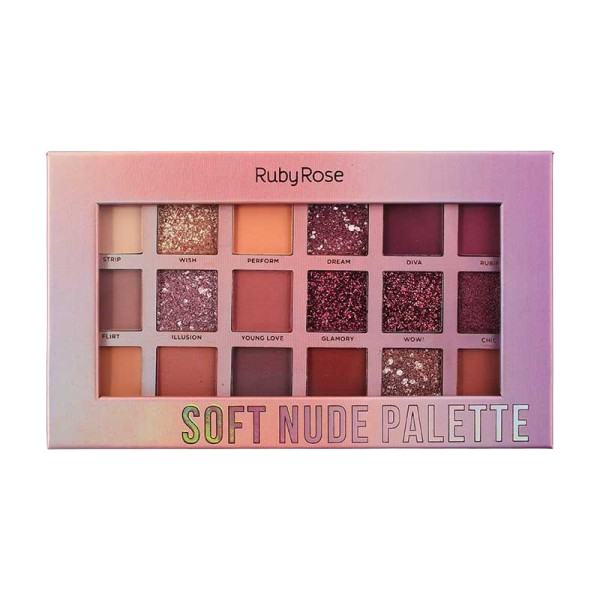 Set de 3 Paletas Soft nude (Ruby Rose)