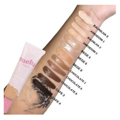 Base liquida tono choco 1-Melu (Ruby Rose)